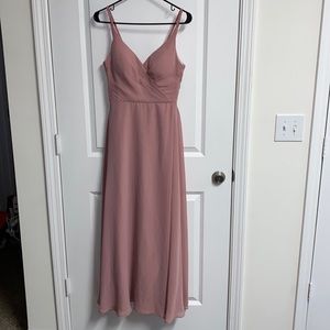 Azazie Thana Bridesmaid Dress Lace Back Detail